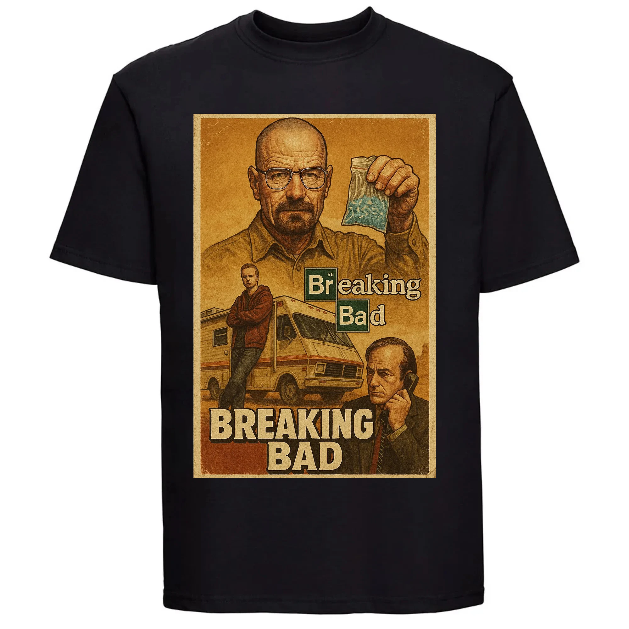 Better Call Saul Print T-Shirt Men Women Vintage Cotton Short Sleeve T Shirt Summer O Neck Tees Oversized Clothing Y2K Tee Tops