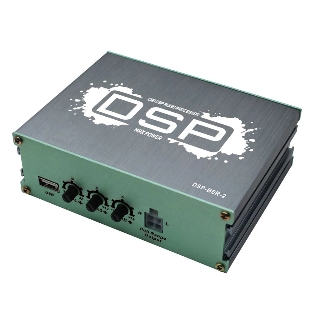 Car DSP Digital Audio Processor Support APP Control Navigation Sound Quality Enhancement Effect 6-Channel Output Car Accessories