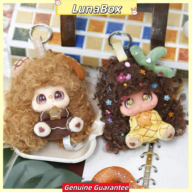 

Genuine Micoco & Nono Crystal Whispers Plush Blind Box Lovely Sparkly Doll Keychain & Bag Charm Home Decoration Gift For Girl