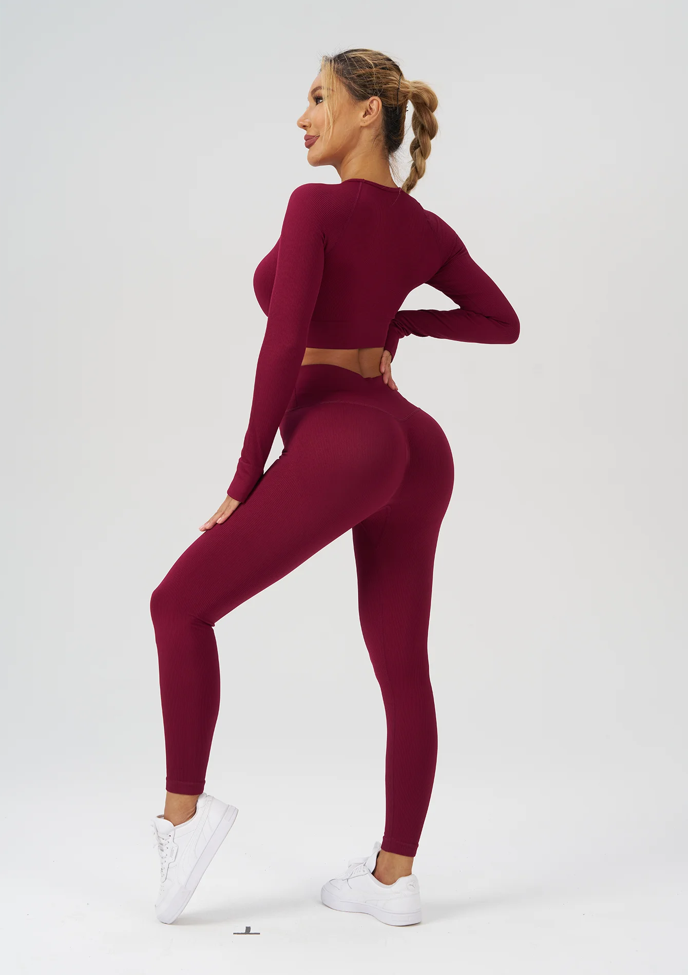 Dameskleding Yoga topsets met  - Winter Yoga Clothing recensie en prijs