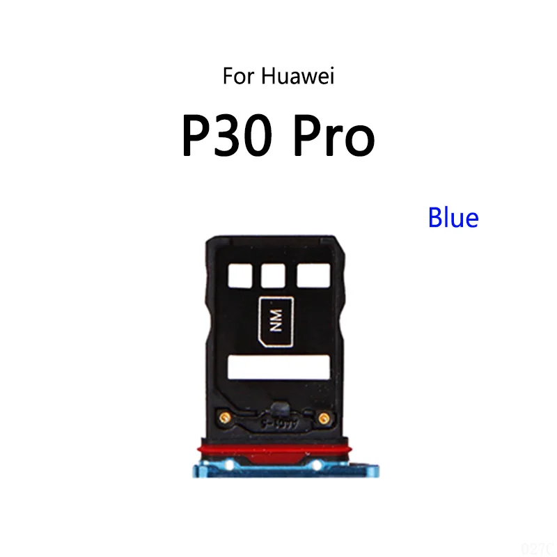 SIM Card Slot Tray Holder Sim Card Reader Socket For Huawei P30 Pro