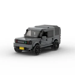 MOC Building Block Rover Discovery4  Off road Adventure Car Decoration Super Sports Car Creative Garage Boy Toy Gift ﻿
