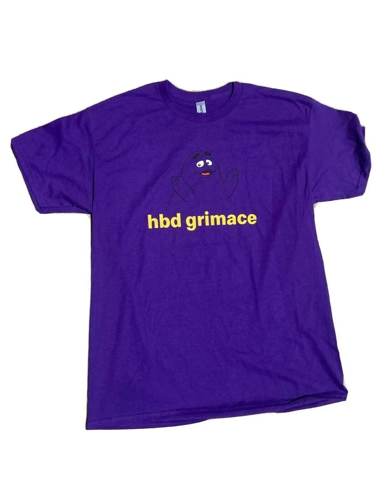 HBD Grimace Purple T-shirt Grimace 50th Birthday Milkshake