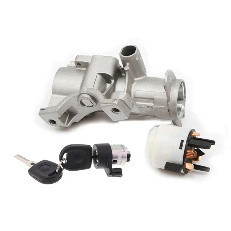 

Прочный корпус замка зажигания, переключатель стартера, цилиндр замка зажигания с ключами 4B0905851B 3B0905855G для A3 A4 VW Beetle