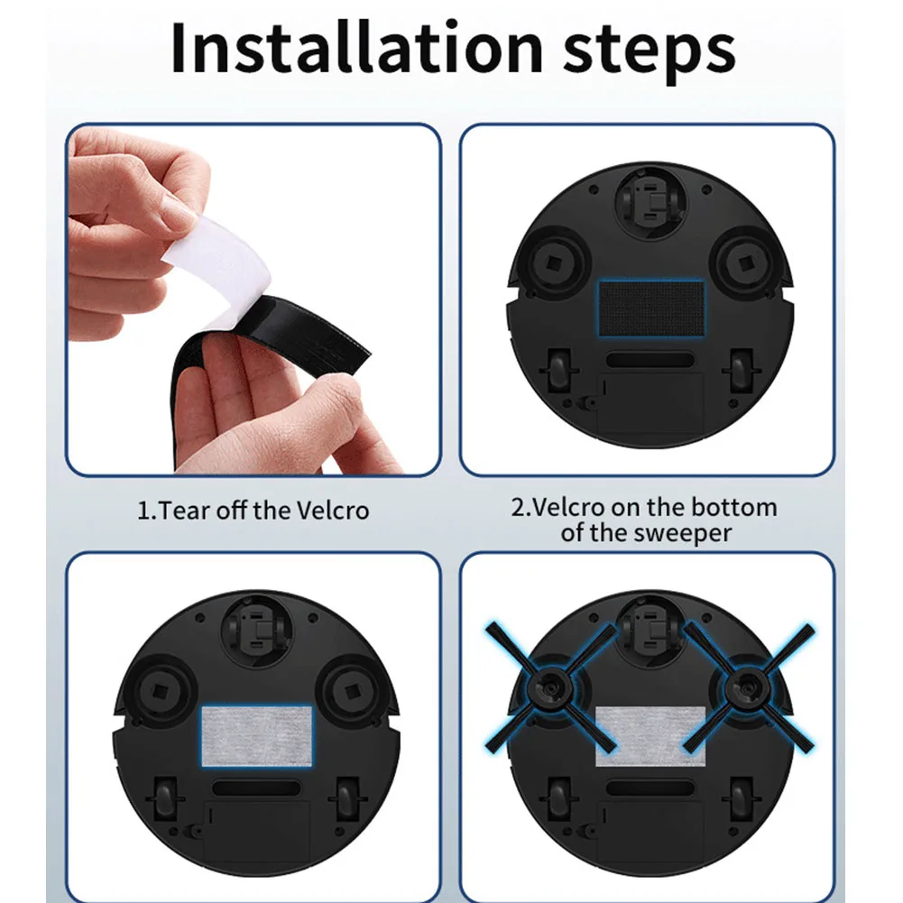 Smart robot vacuum cleaner 3in1 with scheduling and multiple modes sweeping wet mopping and dry vacuum floors dust debris