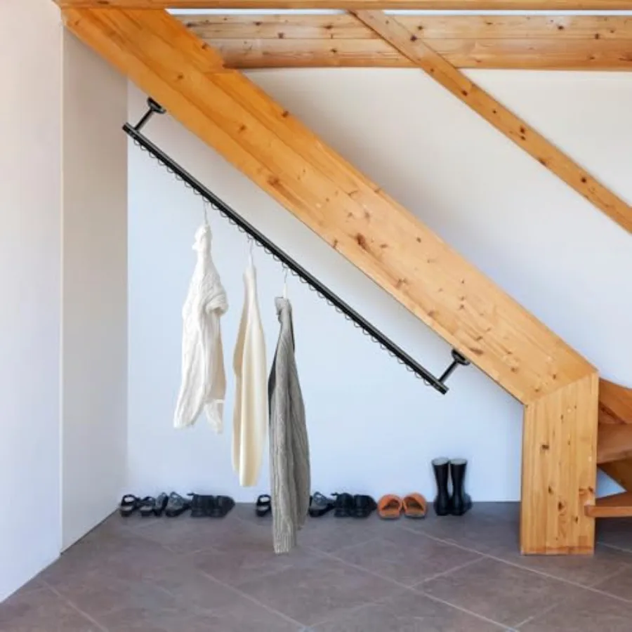 Closet Rail Hanging Closet Rod, 41