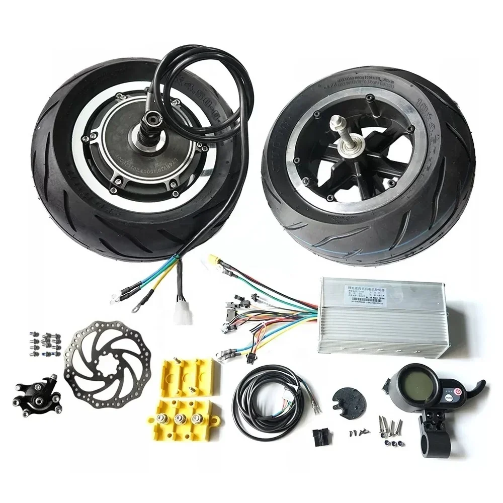 Ly10 Zoll Naben motor Kit 48V 1500W 60V 3000W Elektromotor rad Roller Motor Buggy getriebe loses E-Bike-Kit mit Vorderrad