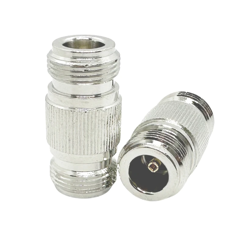 N Type Adapter N Male to Male Plug Straight Connector L16 Female to Female RF Coaxial Adaptor for WiFi Antenna Cable