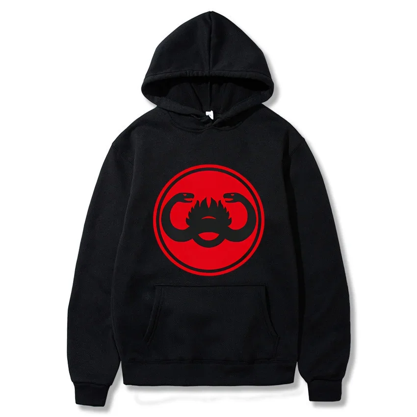 

2025 Autumn/Winter New Double Headed Snake Printed Hoodie Classic Style Daily Casual Wear Harajuku Street Wear Warm Hoodie