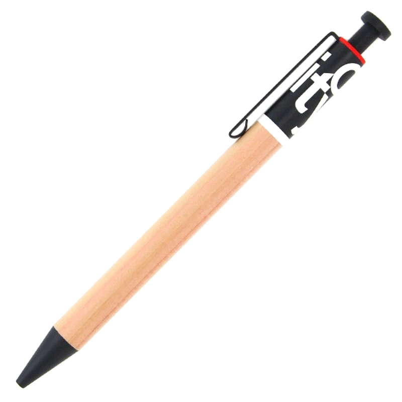 Japanese Itoya Ballpoint Pens Wooden Shaft Ins Black 0.7mm Press Oil Neutral Gel Pen School Cute Stationery 2026 Luxury Gift