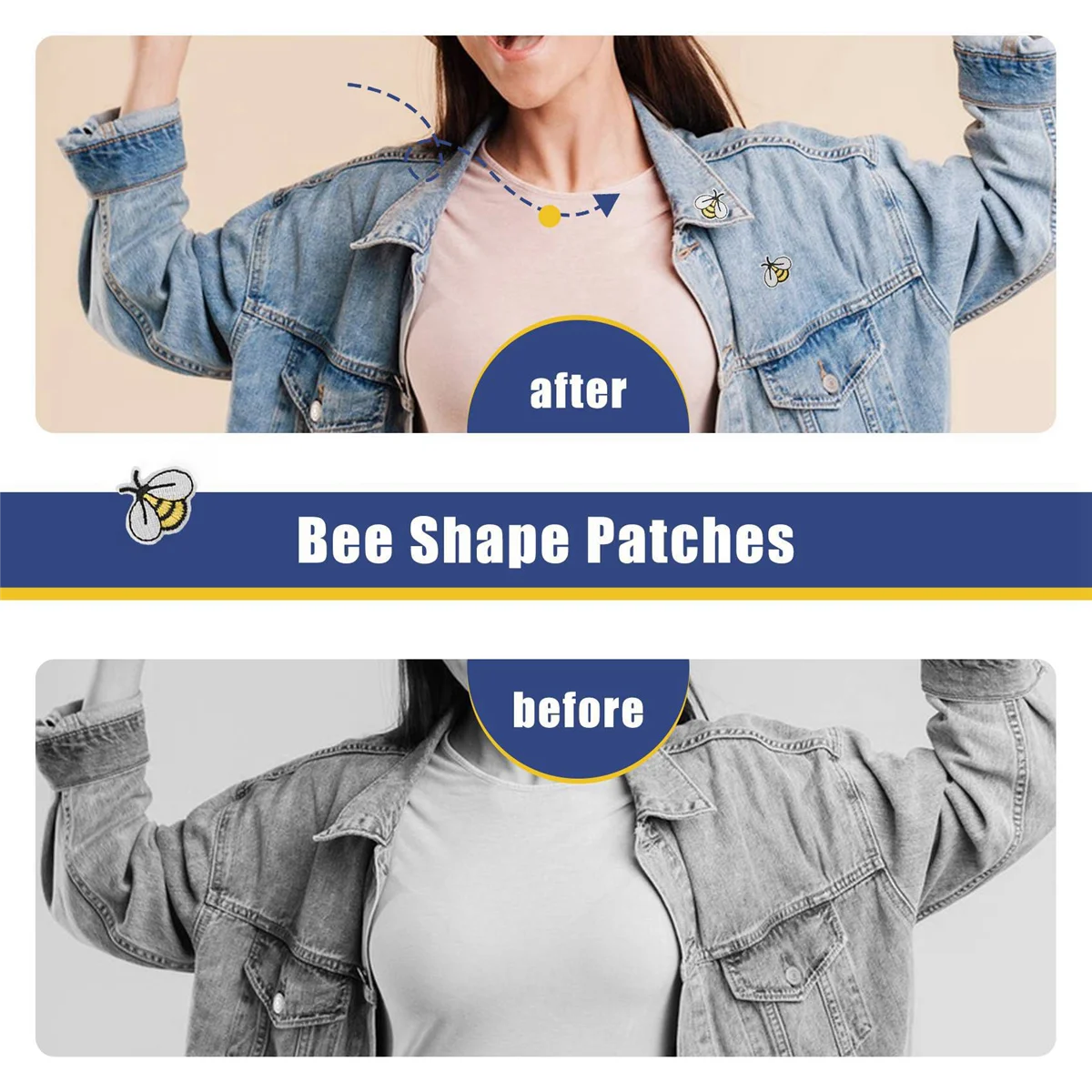 

【Семь только@】Аппликационные нашивки