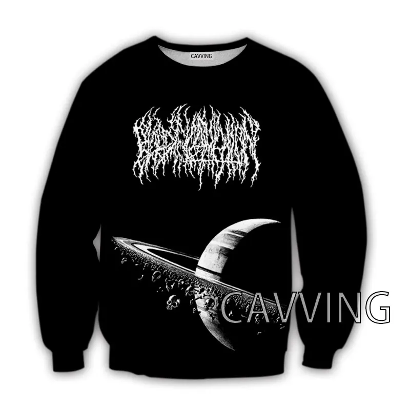 

CAVVING 3D Printed Blood Incantation Crewneck Sweatshirts Harajuku Styles Tops Long Sleeve Sweatshirts for Men/women