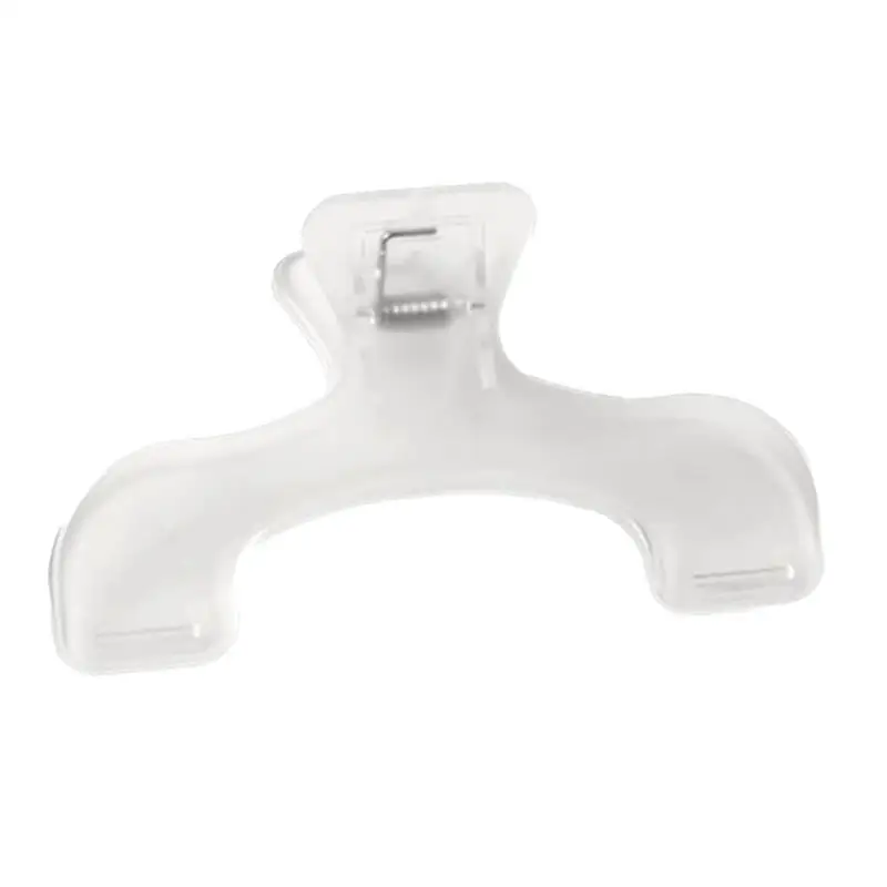 Прозрачный пластиковый зажим для книг, простое средство для чтения, фиксированный держатель для книг, закладки, креативный дизайн, практичный держатель для заметок для книжного магазина