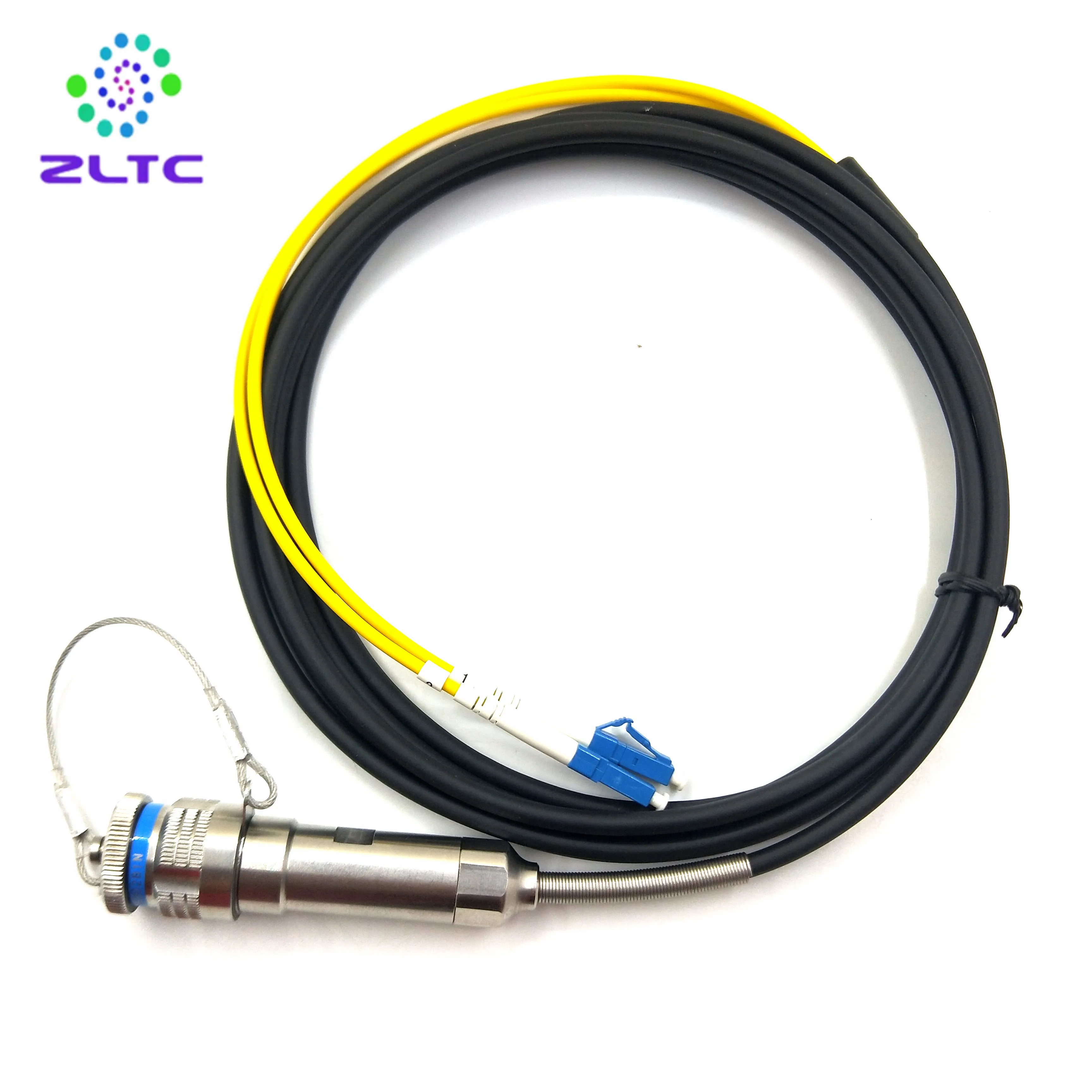 Waterproof Aerial Plug-in 2-core Optical Fiber Jumper