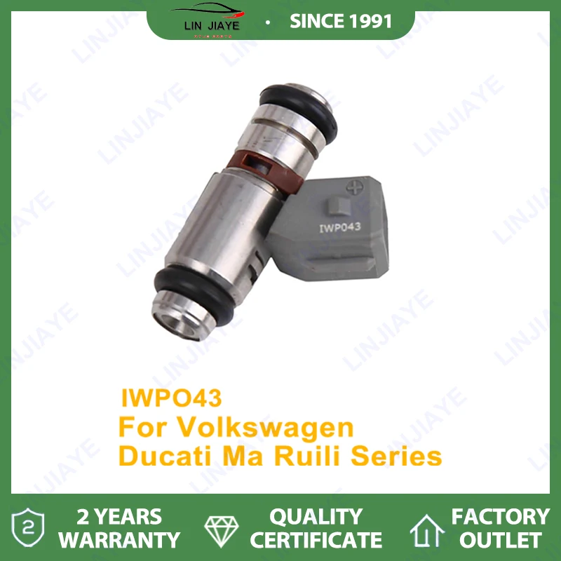 

1/4 шт. IWP043 топливная форсунка для Ducati Monster Multistrada Supersport Paul Smart для VW DUCATI MH900 Monster SS800 IWP-043