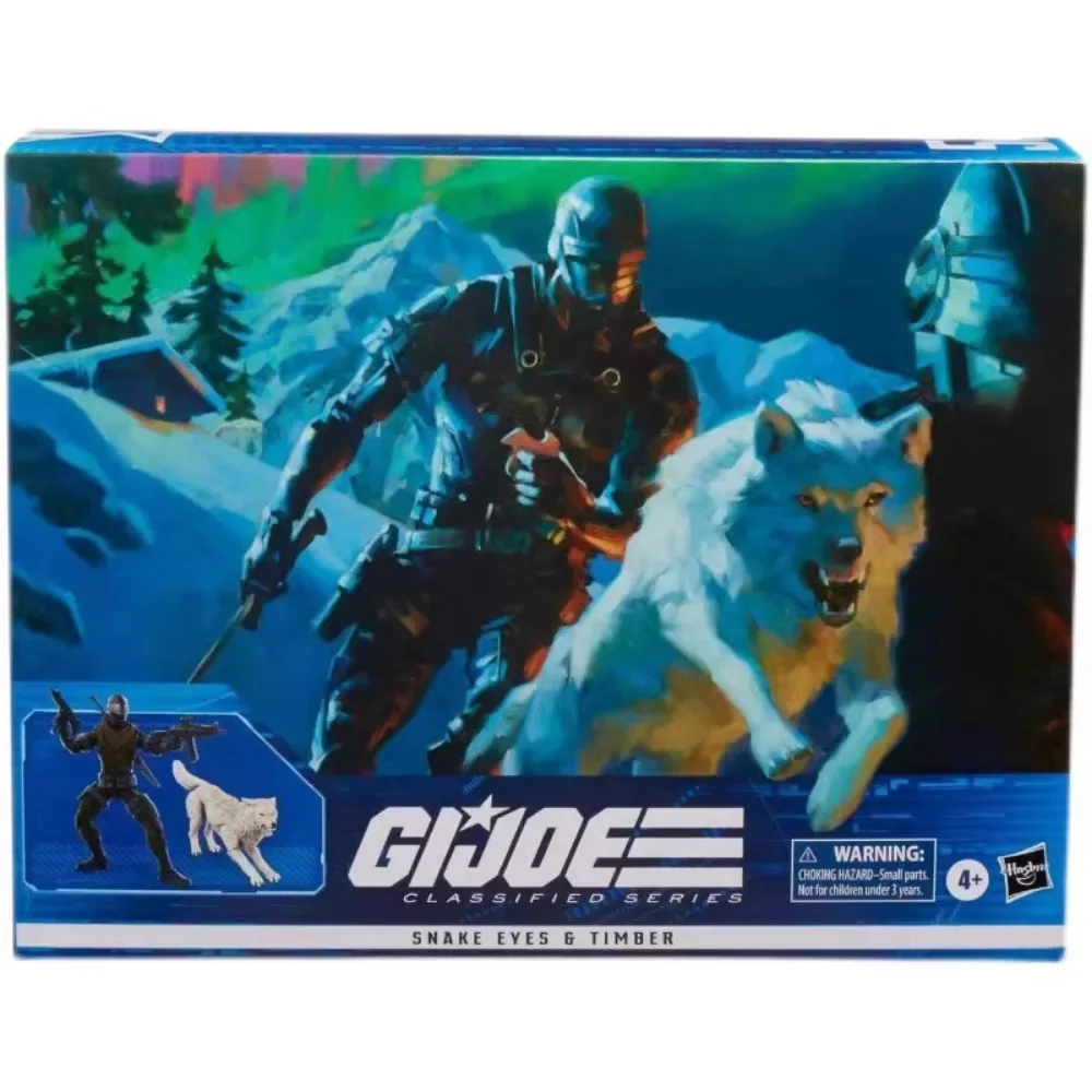 In Stock Original Hasbro G.I. Joe Classified Series Snake Eyes A Timber 6-Inch Action Figures Toys Model Toy Collection Gifts