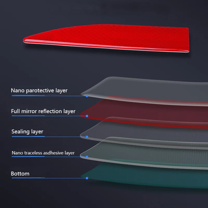 Car Reflective Sticker Warning For SEAT Ibiza Leon Toledo Arosa Arona Alhambra Exeo FR Supercopa Mii Altea Cordoba cupra - view 3