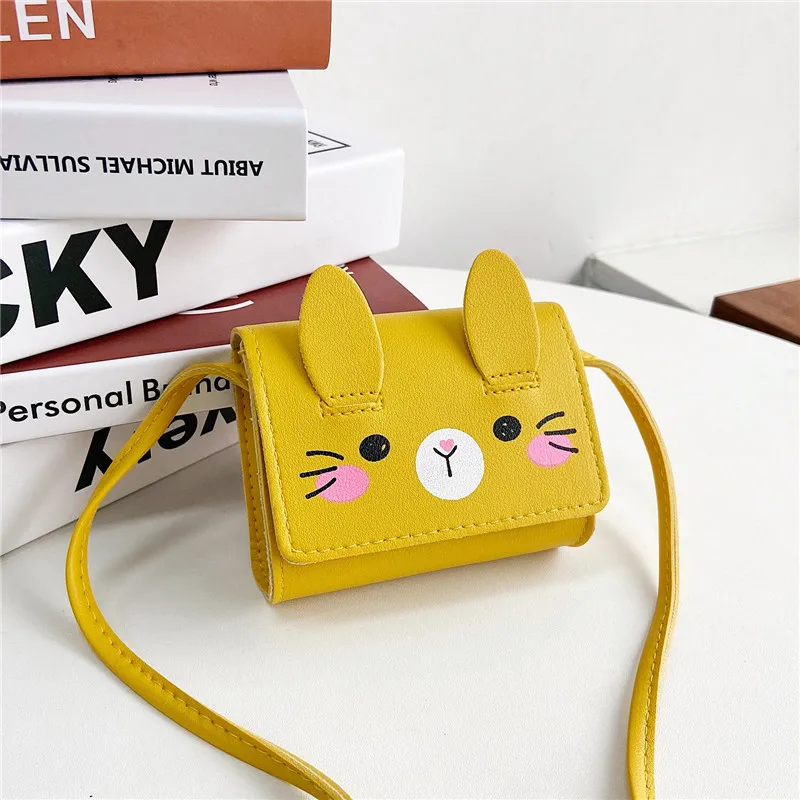 Children Messenger Bag Cute Cartoon Animals Mini Crossbody Bags for Baby Girls Fashion Shoulderbag Girl\'s Coin Purse