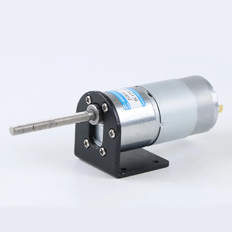 JGB37-545 M6 DC Gear Motor 12V 24V Moteur à arbre à vis 37mm Régulation de vitesse Can CW CCW Couple élevé Moteur à basse vitesse