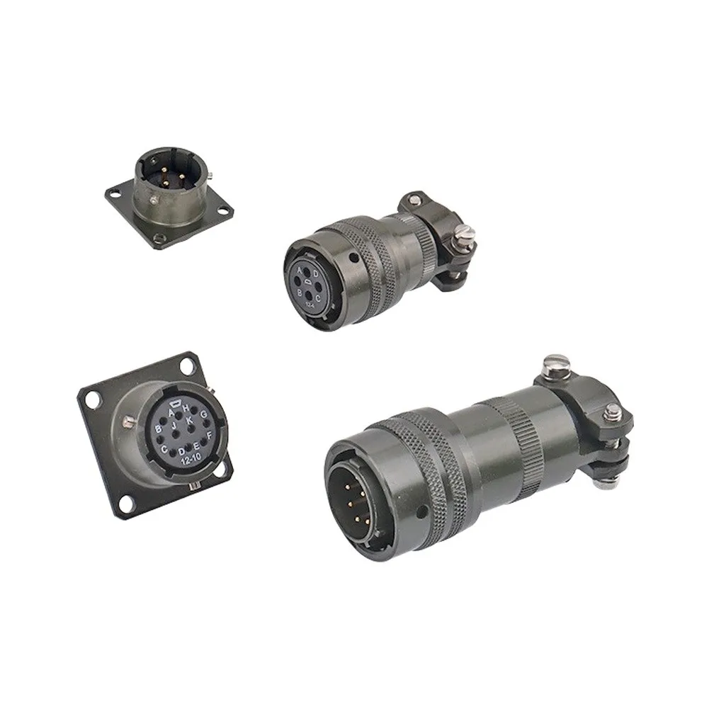 Waterproof Aviation Socket Connector for Critical Applications Requiring Consistent Signal and Power Integrity