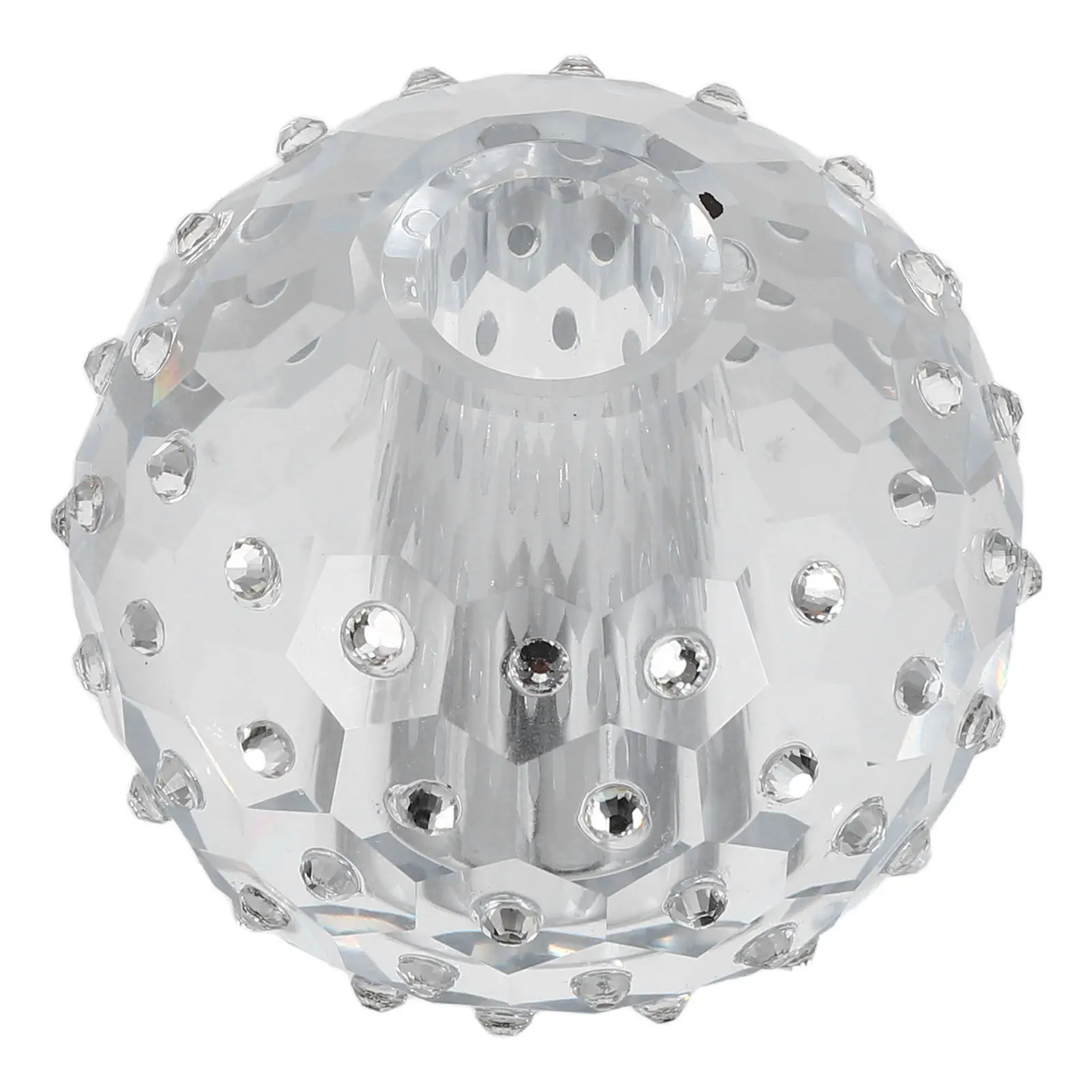 Honeycomb Crystal Pen Holder Transparent Desk Organizer Pencil Cup Fountain Pen Container Makeup Brush Rack Toothbrush Stand
