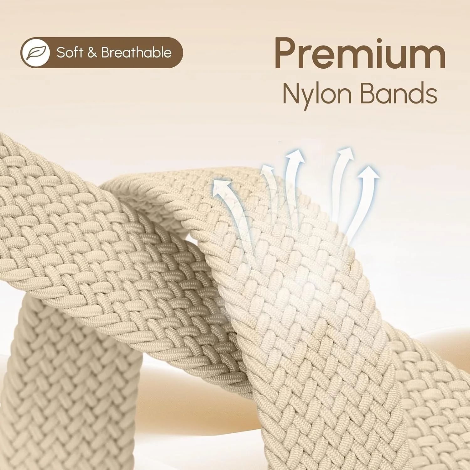 Nylon-Geflochtenes Magnetarmband für Apple Watch 49mm 45mm 44mm 42mm 41mm 40mm Armband für iWatch Ultra 2 Series 12 11 10 9 8 7 6 SE – Detail 2