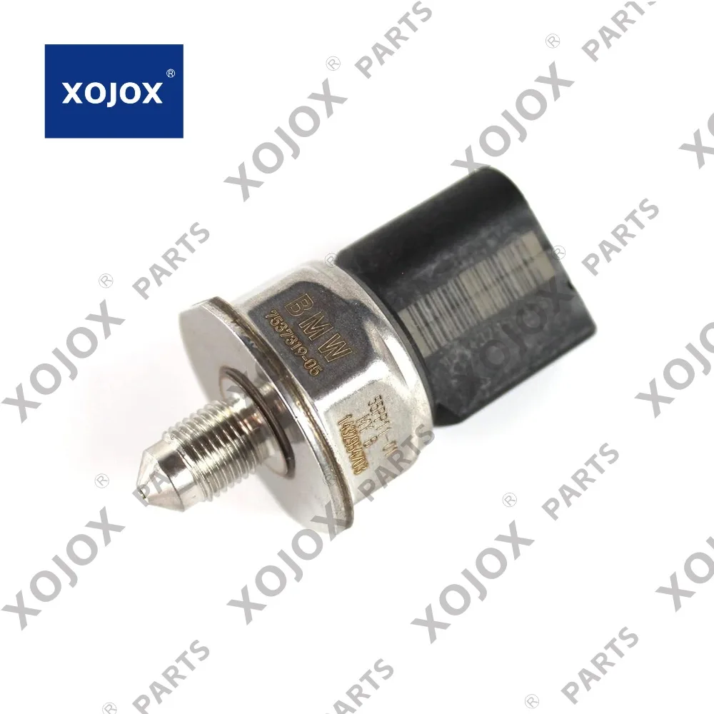 XOJOX SINOCMP 7537319 7537319-05 مستشعر ضغط الوقود مستشعر ضغط قضيب الوقود الديزل لـ E82 E88 E21 E30 E36 E46 E90 E91 E9