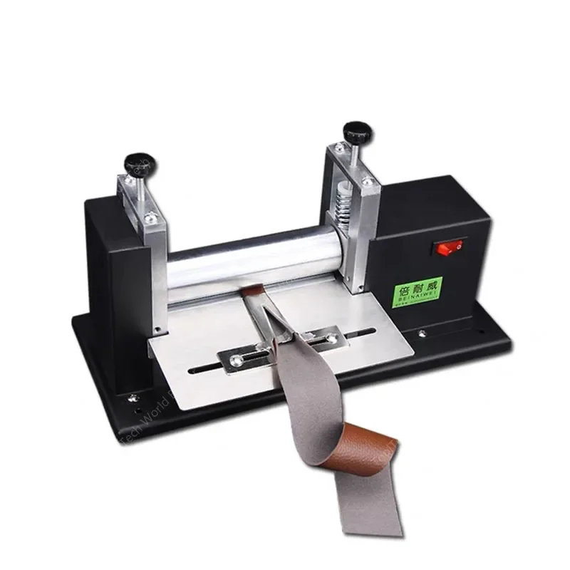 Electric small leather draw machine, manual glue dispenser leather press laminating machine including 8 pcs pull tube nEW