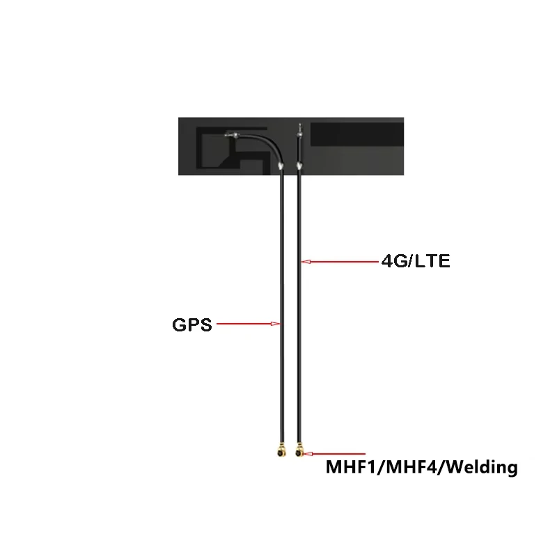 700-2700MHz Internal 4G GPS Combined FPC Navigation Positioning 3G GSM LTE Flexible Antenna Booster For EC25-E EG25-G EC25-EUX
