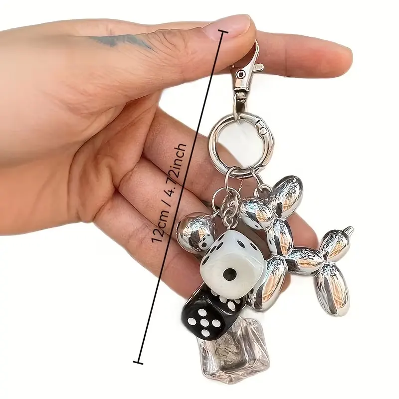 Brand New Original Internet Celebrity Balloon Dog Phone Chain, Small and Exquisite Bag Accessory, Key Chain, and Earphone Case Pendant