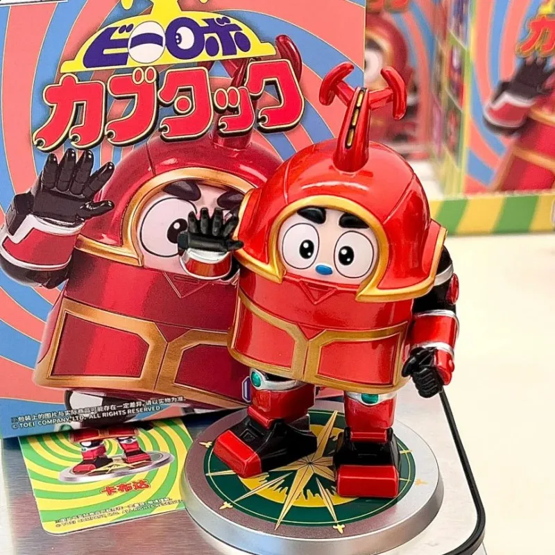 

Original Genuine Iron Armor Little Treasure Series Blind Box Bnfigureq Exquisite Figurine Kabuda Q-Version Toy Figurine Gift