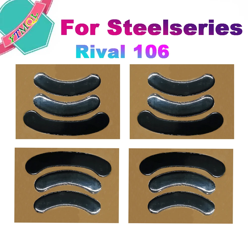 1set Mouse Skate untuk Steelseries Rival 3 700 710 600 650 500 310 300 300S 95 Penyelamat Optik 0.6Mm Mouse Gaming Nirkabel