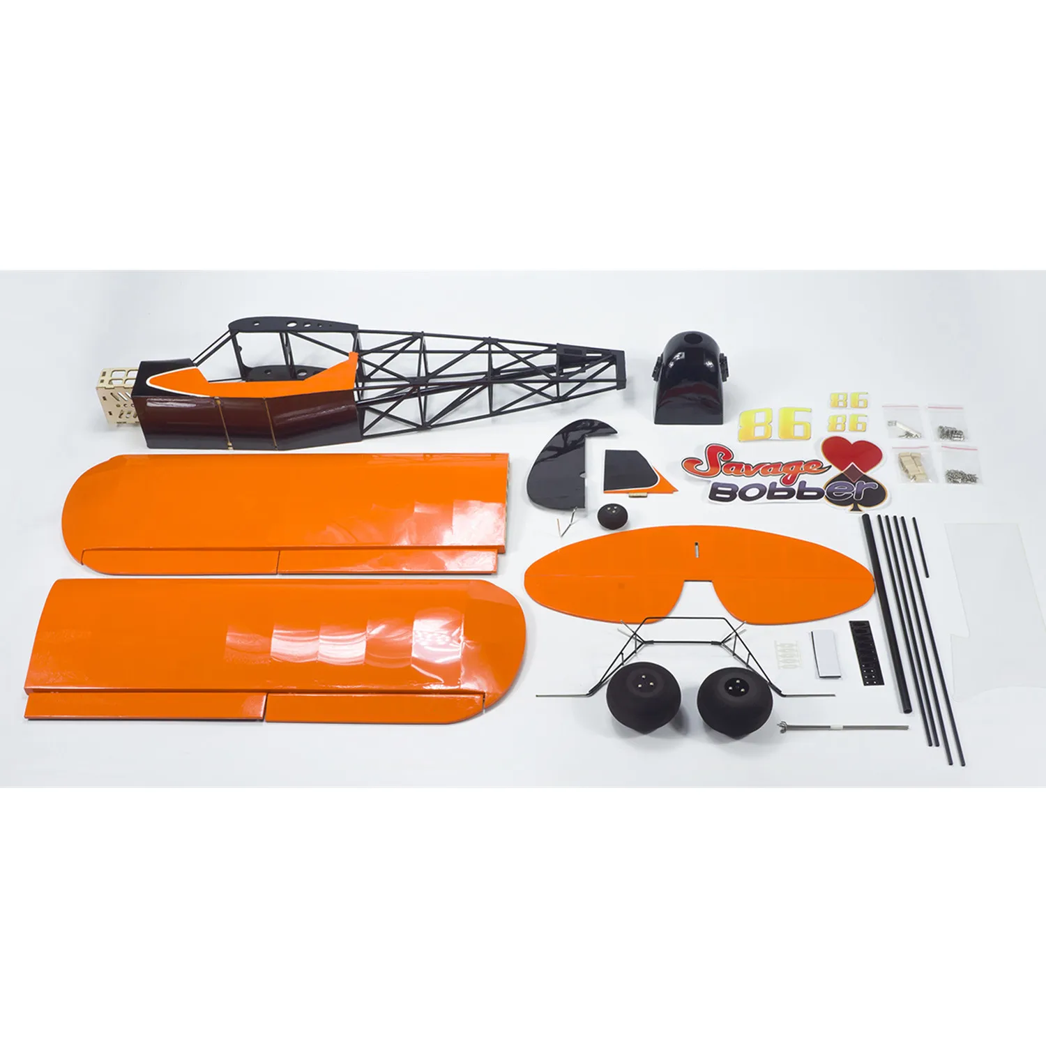 Nuovo ARF KIT RC aereo taglio Laser Balsa legno aeroplani SCG38 RC modello 1000mm (39.4in) Savage Bobber scala fai da te RC aereo