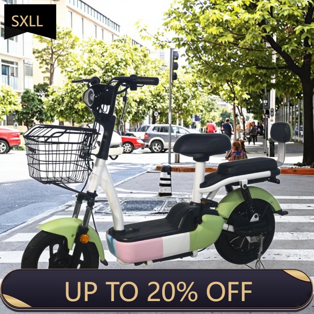 

Прямые продажи от производителя SXLL: новый пассажирский электрический двухколесный транспорт с двигателем 500W 48V.
