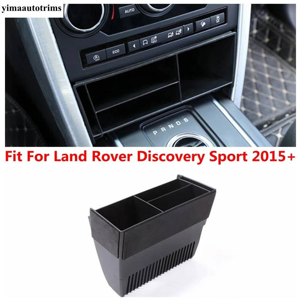 

Car Central Control Storage Box Container Organizer Phone Holder Tray Accessories Fit For Land Rover Discovery Sport 2015 - 2023