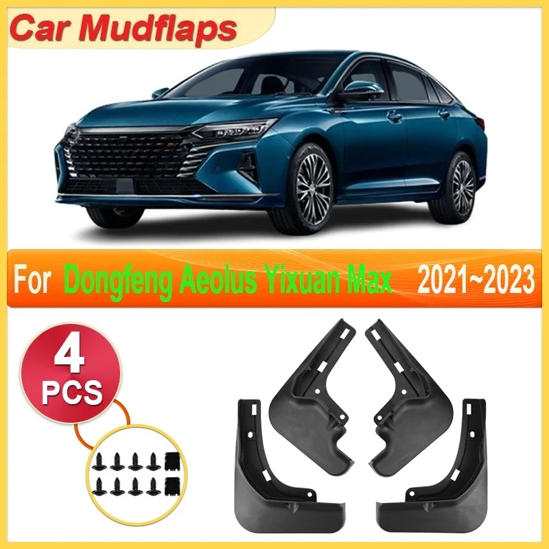 

Car Mudguards Parts For Dongfeng Shine A60 Aeolus Yixuan Max 2021 2022 2023 Mudflap Fender Flare Cover Guard Auto Mud Accessorie