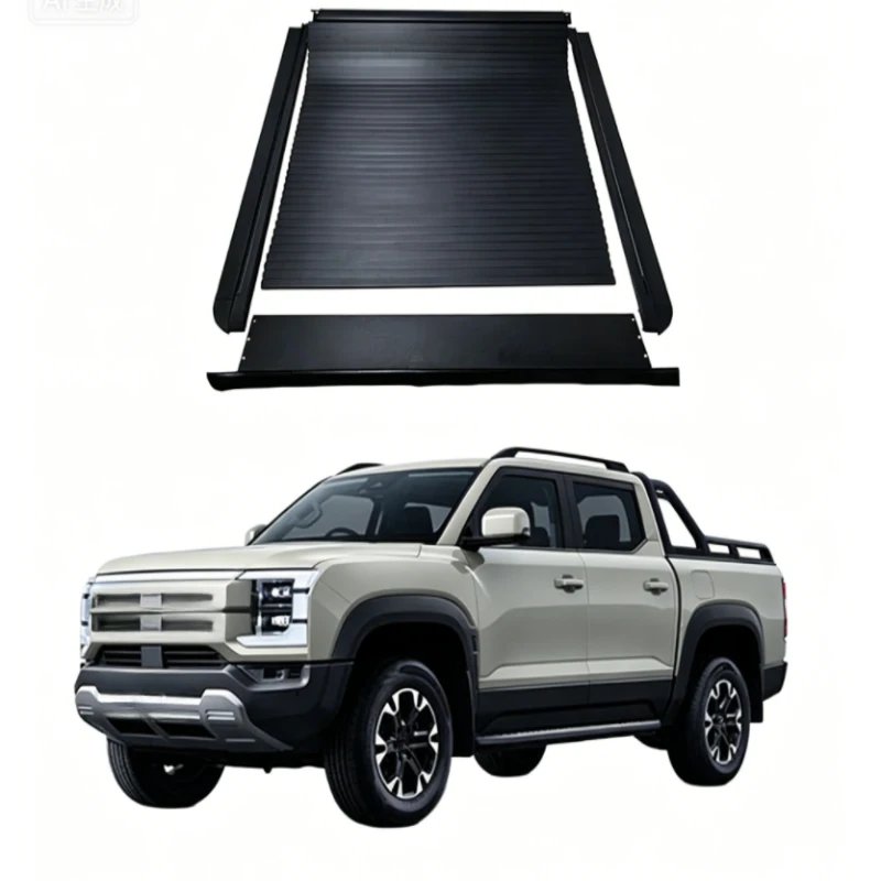 High Quality Aluminum Alloy Retractable Hard Truck Bed Tonneau Cover Fit For Tundra Ranger Multiple Pickup Trucks