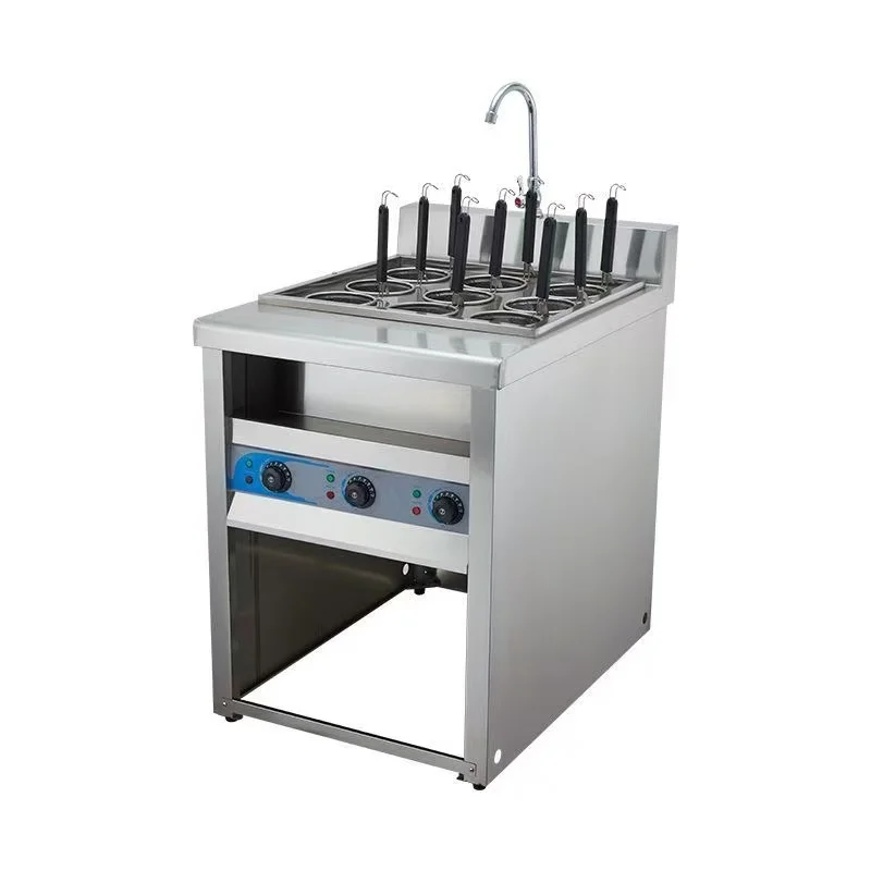 

Commercial stainless steel noodle cooker kitchen food preparation equipment