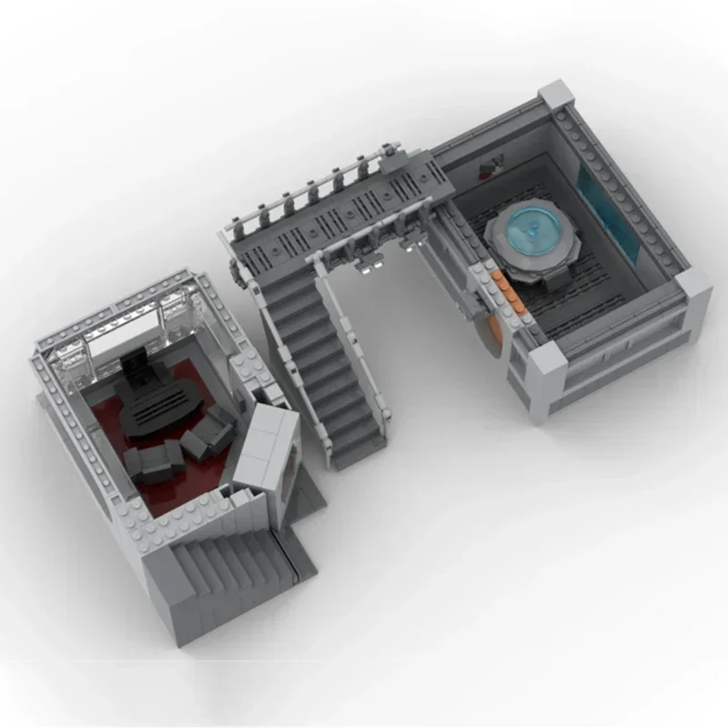 Filmy gwiezdne Model Moc cegły budowlane Republika baza wojskowa technologia klocki modułowe prezenty zabawki świąteczne zestawy DIY montaż