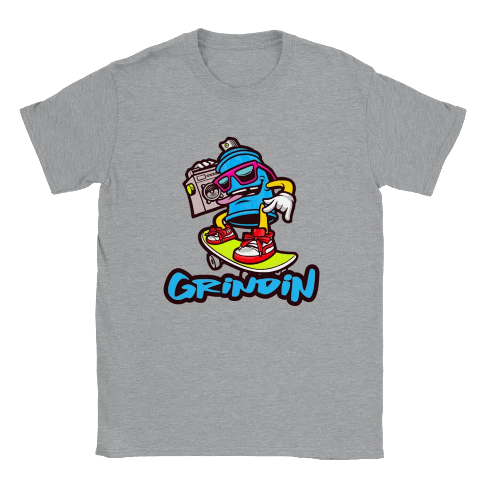 Grindin' - Rattle Can Skateboarding - Unisex Crewneck T-shirt