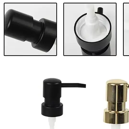 Soap Dispenser Pump Lotion Bottle Replacement Soap Pump Jars Press Nozzle 28 Thread For Most Liquid Pumps