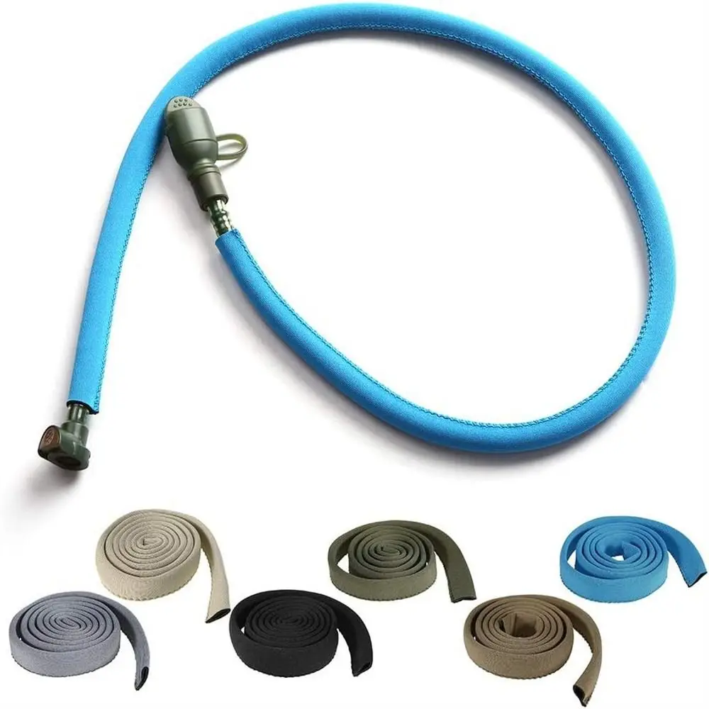 Drink Tube Water Bag Tube Cover Thermal Insulation SBR Fabric Hydration Bladder Sleeve Flexible Hose Cover Bladder Tube Cover