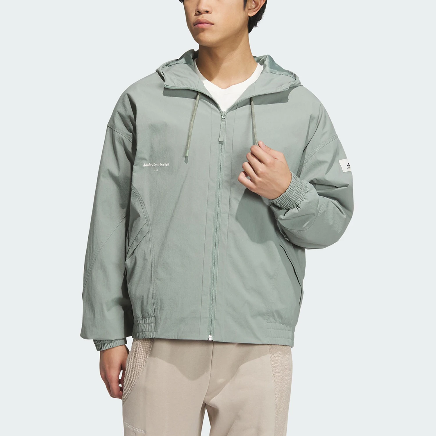 

Adidas genuine genuine New Men's Simple Windproof Woven Casual Jacket IP4981