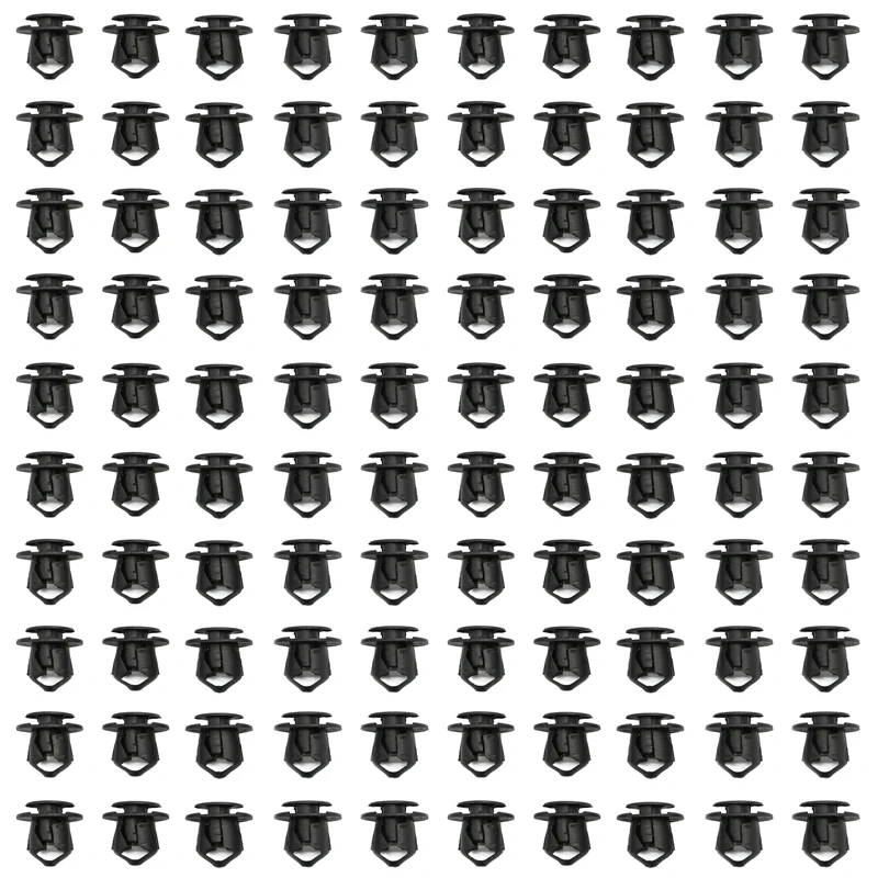 100PCS Car Fender Rivets B28 High Density Nylon Clip Fit For ATV UTV For Can Am Maverick/ For Commander/ Outlander