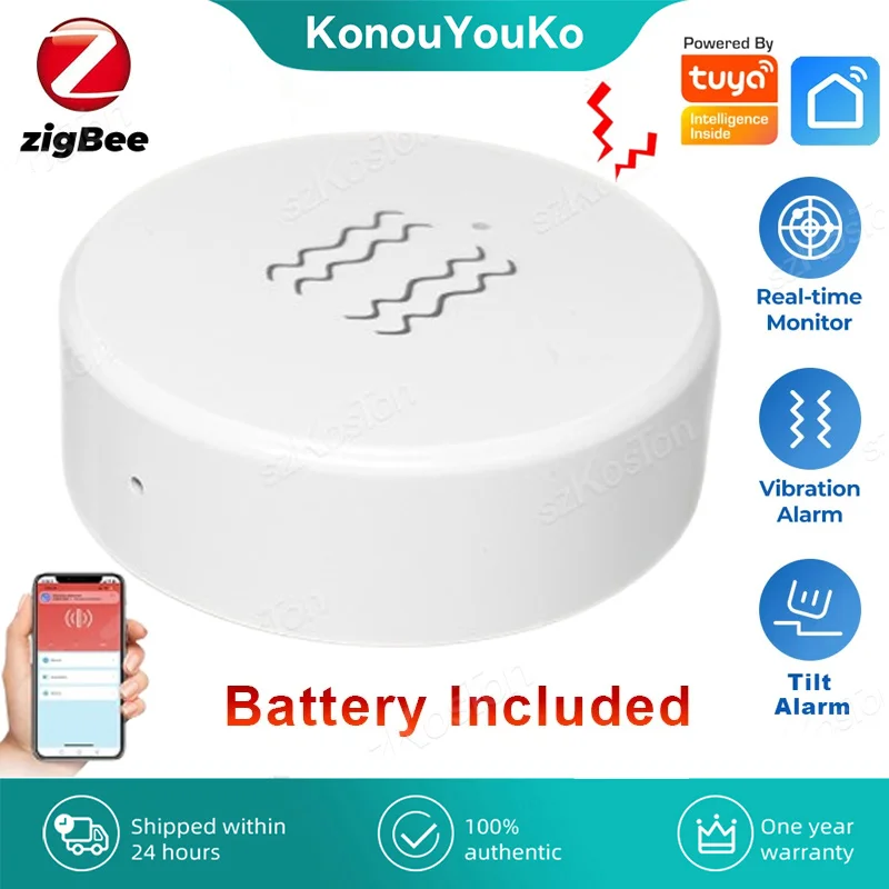 tuya zigbee inteligente vibration sensor detector de gota e inclinacao home security protecao porta janela quebrar anti roubo sistema de alarme 01