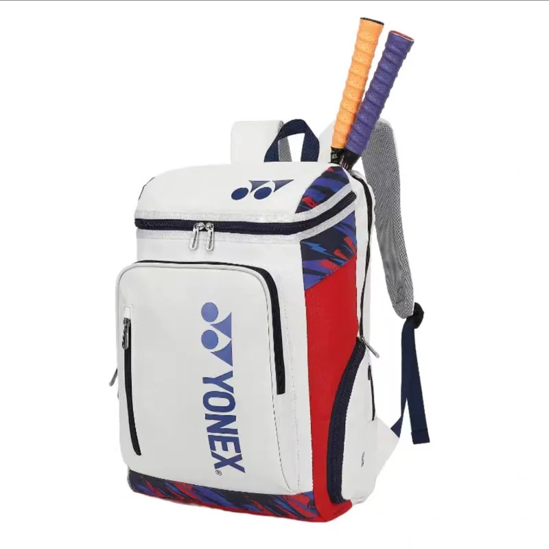 YONEX Mochila deportiva de gran capacidad, bolso de bádminton, doble hombro