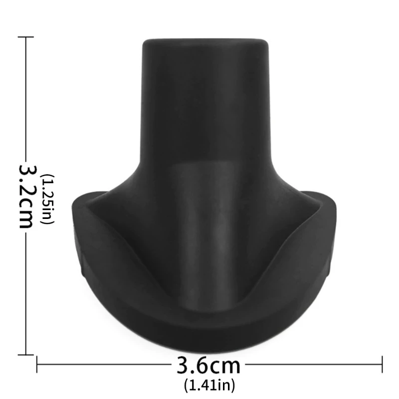 2Pcs Golf Bag Base Attachment Golf Bag Stand Rubber Feet Replacement Pad 4XBB