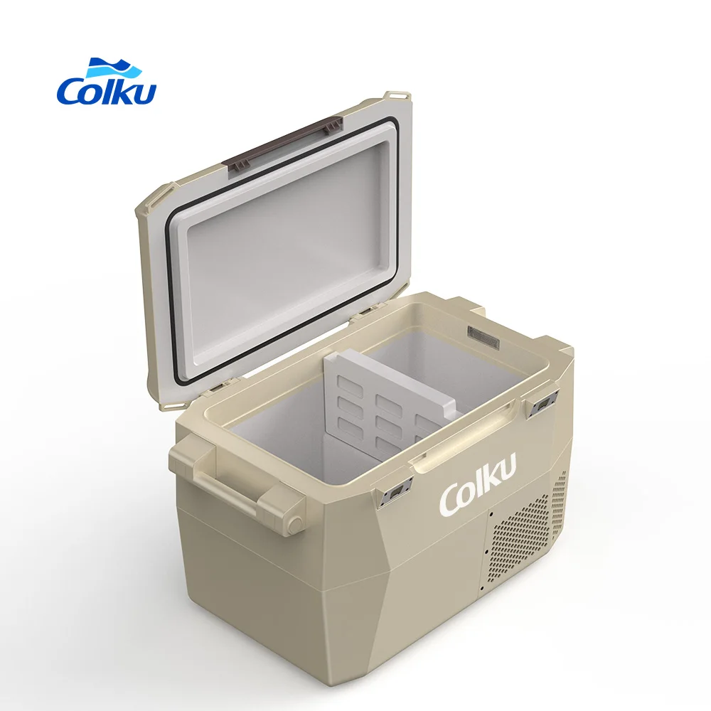 

New Arrival Mobile 12V 240V Camping Fridge 42L Outdoor Freezer Portable Car Cooler for Outdoor Use