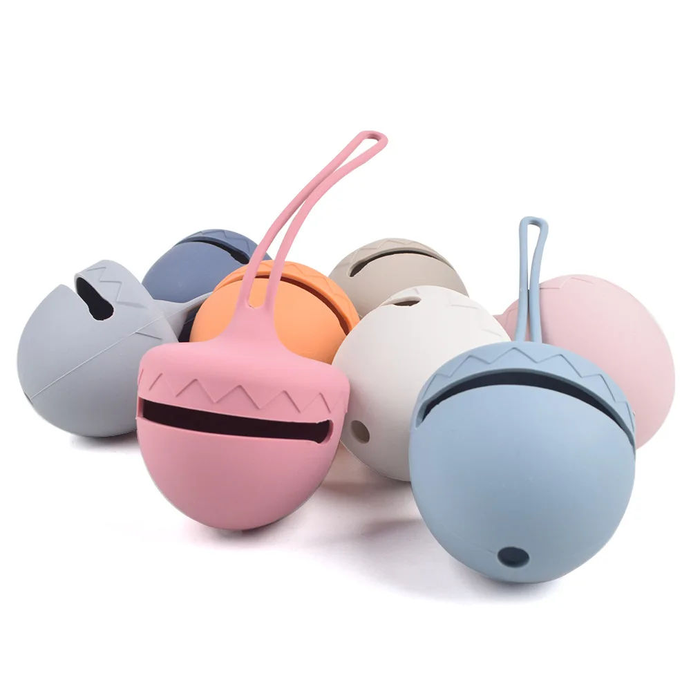 Baby Infant Pacifier Clip for Newborn Teething Soother Chew Dummy Chains Baby Gifts / Silicone Container Box Nipple Storage Box