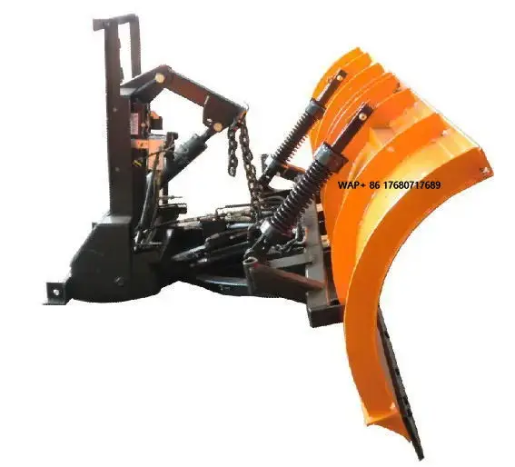 

Snow Removal Shovel on Truck Road Snow Sweeper Large Loading Snow Cleaner